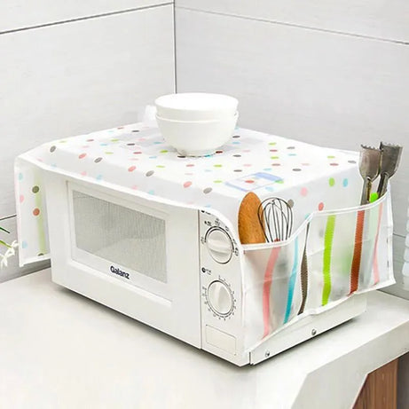 Microwave Oven Cover Storage