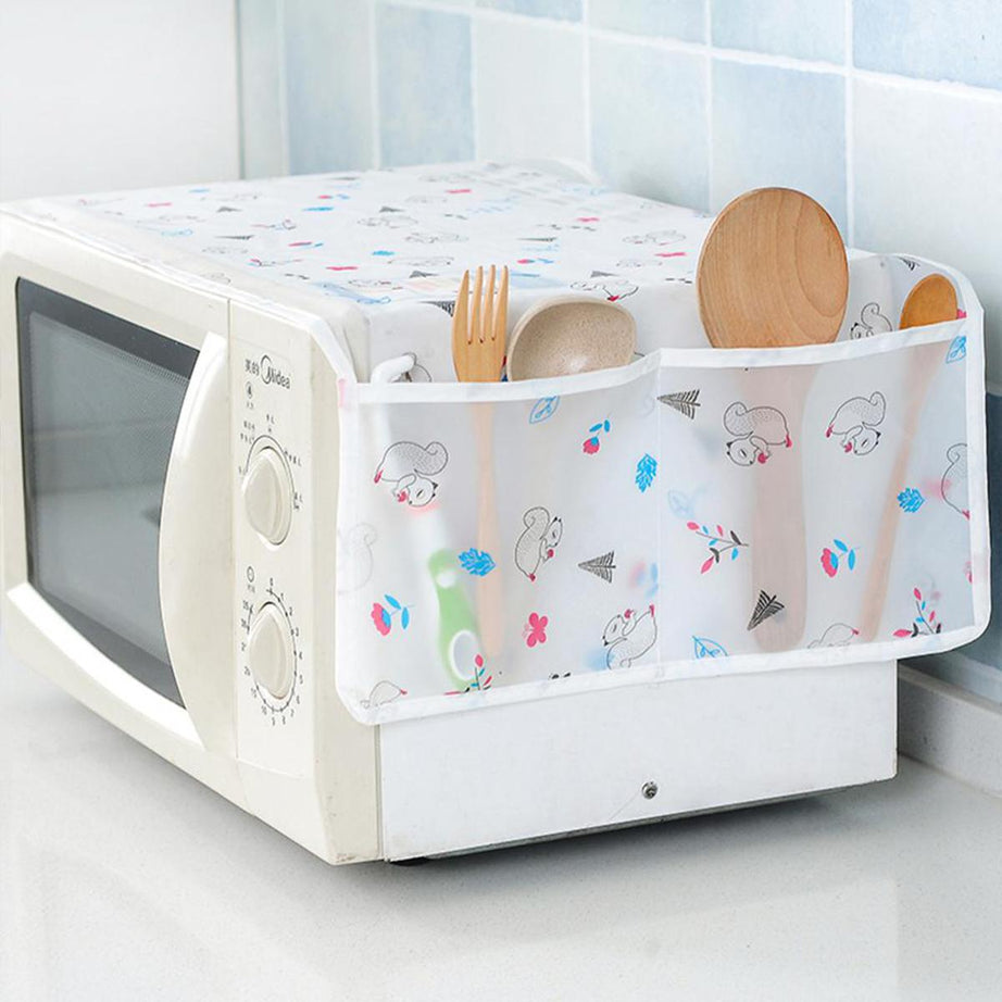Microwave Oven Cover Storage