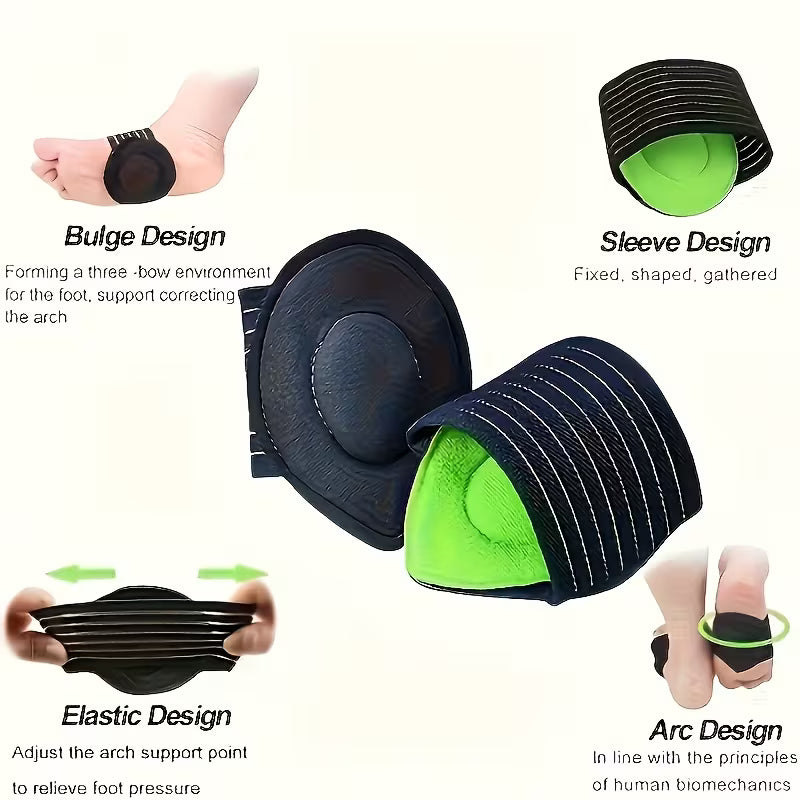 Uplift | 1 Pair Arch Support Brace with Compression Cushion
