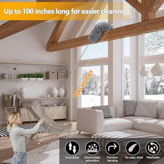 Flexible Microfiber Feather Duster Kit | Uplift