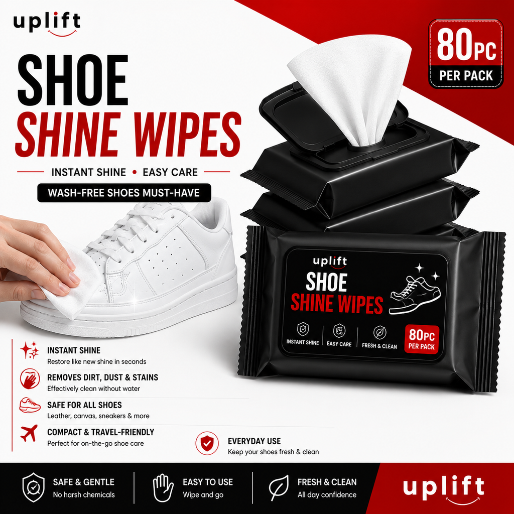 Uplift | Portable Shoes Cleaning Wipes | Free Delivery