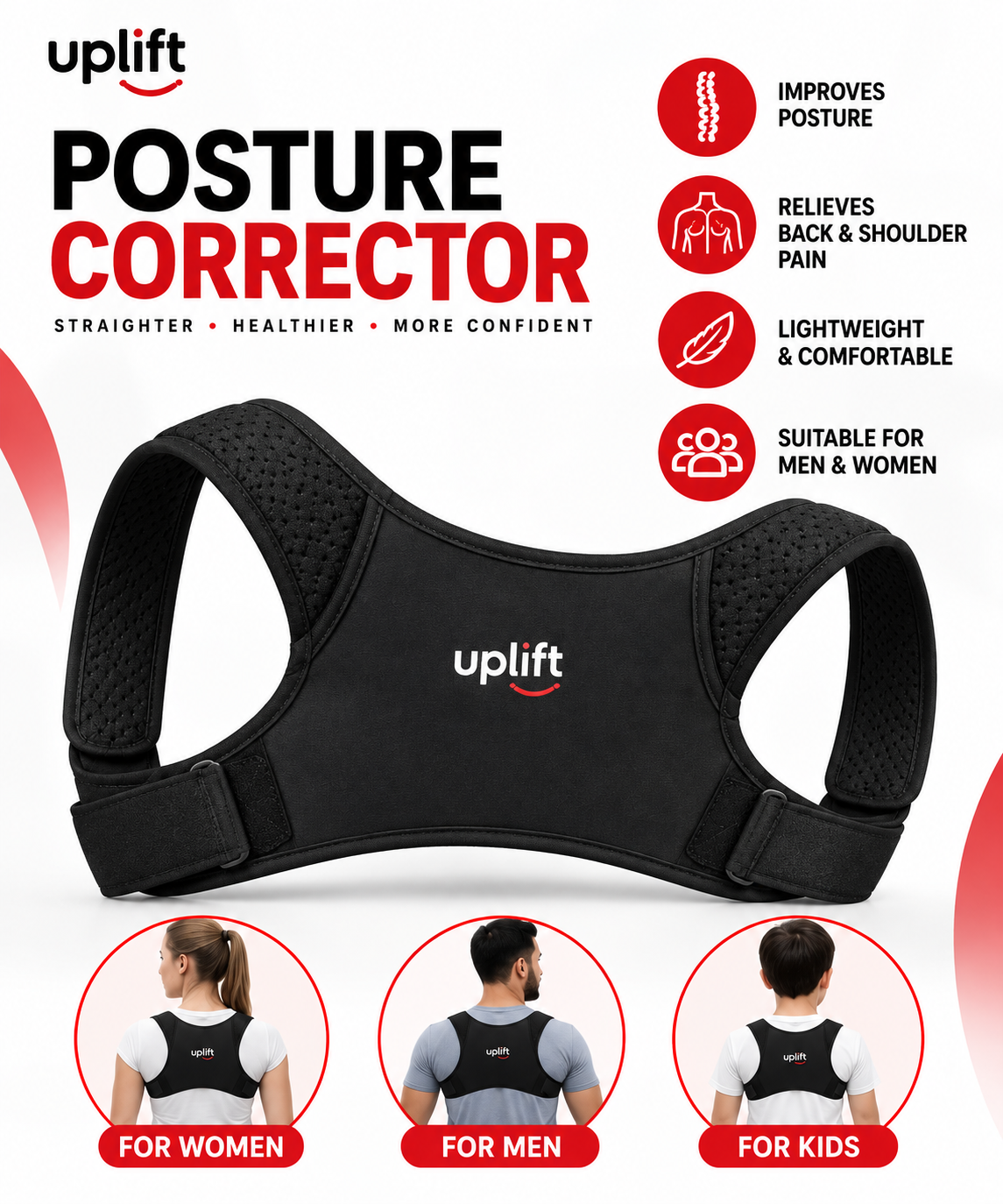 UPLIFT™ | Posture Correction Belt