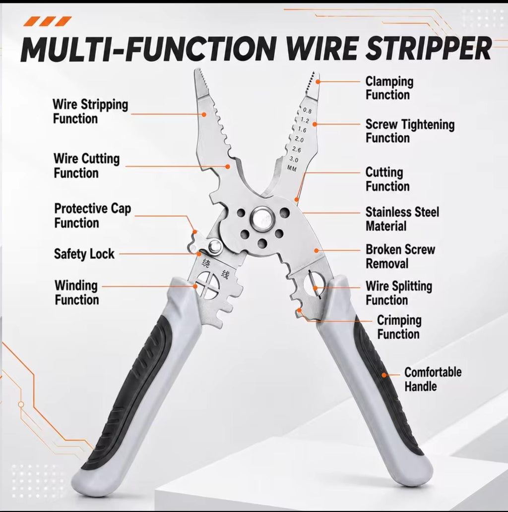 Free Delivery | Uplift Multi-Functional Wire Stripper & Crimper