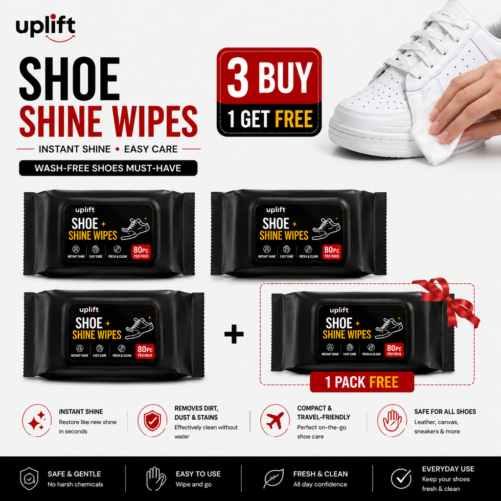 Uplift | Portable Shoes Cleaning Wipes | Free Delivery