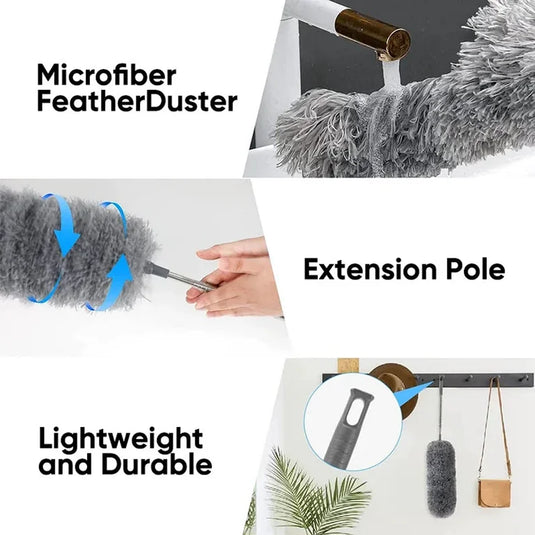 Flexible Microfiber Feather Duster Kit | Uplift