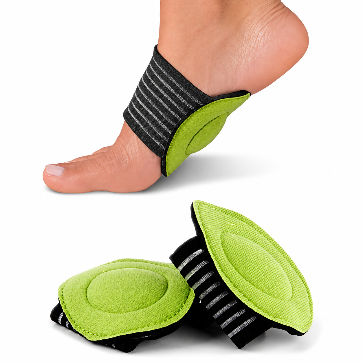 Uplift | 1 Pair Arch Support Brace with Compression Cushion